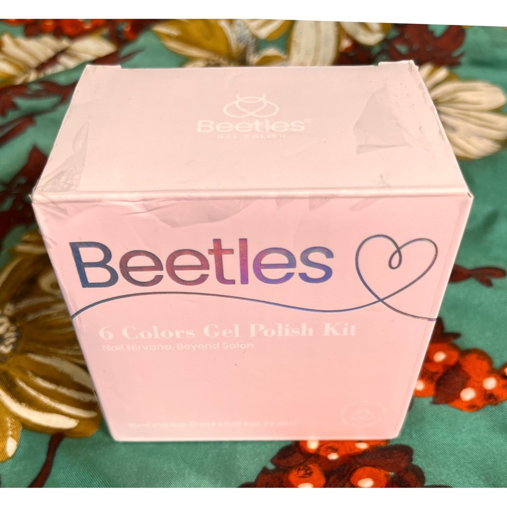 Beetles Ballet Dress Gel Nail Polish Set 6 Colors Pink Nude Peach C532-C537